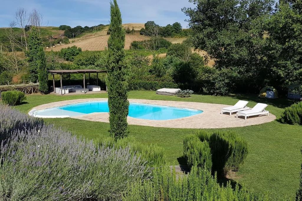 Suite Indipendente In Villa Formello Exterior foto